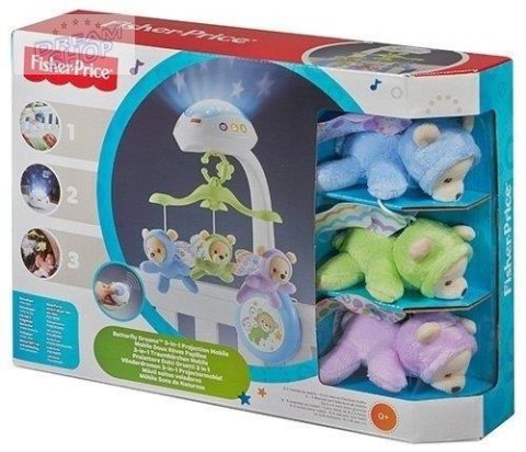 Karuzelka z misiami 3w1