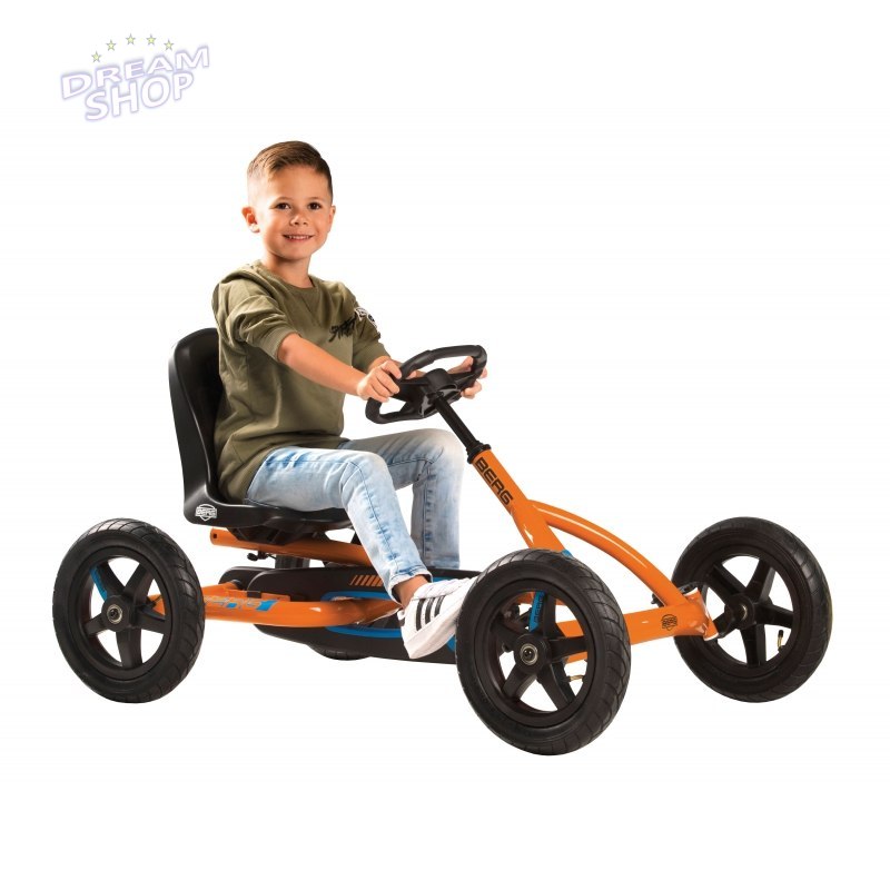 BERG Gokart Na Pedały Buddy B-Orange do 50 kg BERG Gokart Na Pedały Buddy B-Orange do 50 kg