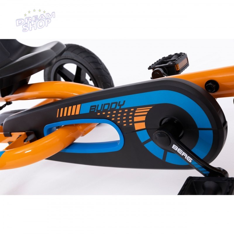 BERG Gokart Na Pedały Buddy B-Orange do 50 kg BERG Gokart Na Pedały Buddy B-Orange do 50 kg