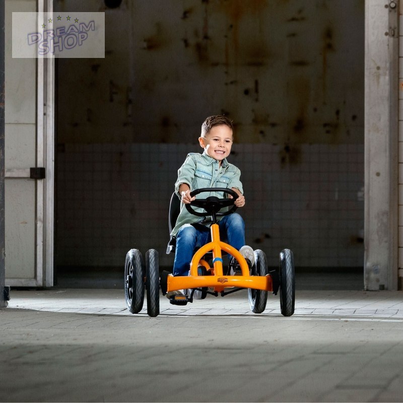 BERG Gokart Na Pedały Buddy B-Orange do 50 kg BERG Gokart Na Pedały Buddy B-Orange do 50 kg