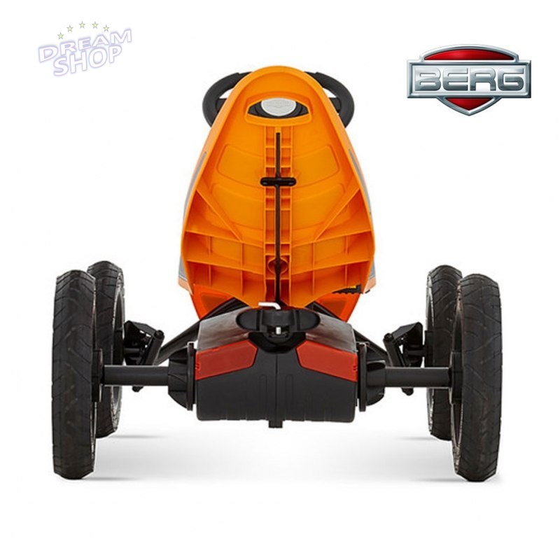 BERG Gokart Na Pedały Rally Pomarańczowy do 60 kg BERG Gokart Na Pedały Rally Pomarańczowy do 60 kg