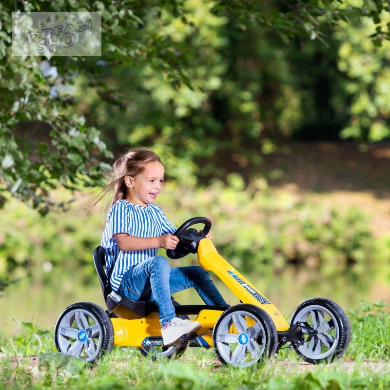 BERG Gokart Reppy Rider Żółty do 40 kg BERG Gokart Reppy Rider Żółty do 40 kg