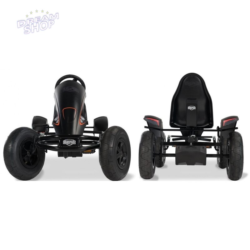 BERG Gokart na pedały Black Edition BFR Pompowane koła od 5 lat do 100 kg BERG Gokart na pedały Black Edition BFR Pompowane koła od 5 lat do 100 kg