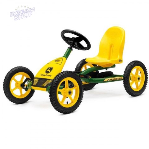 BERG Gokart na pedały Buddy John Deere 3-8 lat do 50 kg BERG Gokart na pedały Buddy John Deere 3-8 lat do 50 kg
