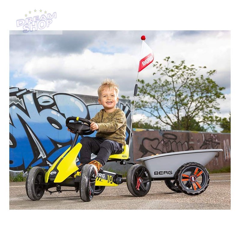 BERG Gokart na pedały Buzzy Aero Ciche koła 2-5 lat do 30 kg BERG Gokart na pedały Buzzy Aero Ciche koła 2-5 lat do 30 kg