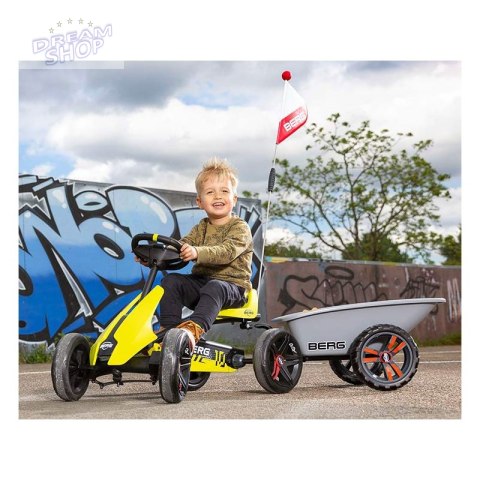 BERG Gokart na pedały Buzzy Aero Ciche koła 2-5 lat do 30 kg BERG Gokart na pedały Buzzy Aero Ciche koła 2-5 lat do 30 kg