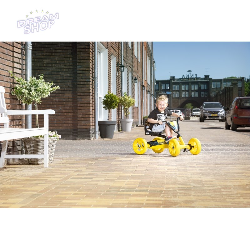 BERG Gokart na pedały Buzzy BSX Ciche koła 2-5 lat do 30 kg BERG Gokart na pedały Buzzy BSX Ciche koła 2-5 lat do 30 kg