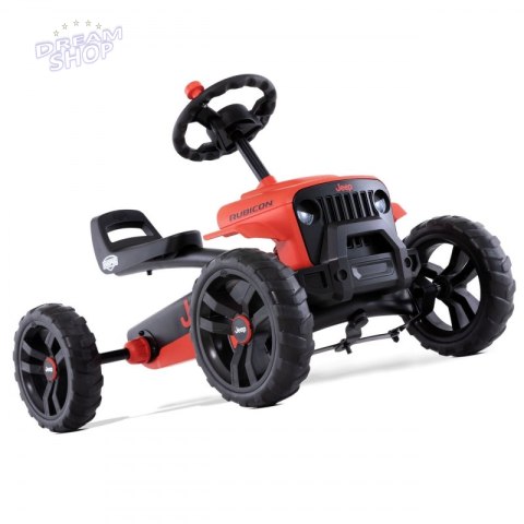BERG Gokart na pedały Buzzy Jeep Rubicon 2-5 lat do 30 kg BERG Gokart na pedały Buzzy Jeep Rubicon 2-5 lat do 30 kg