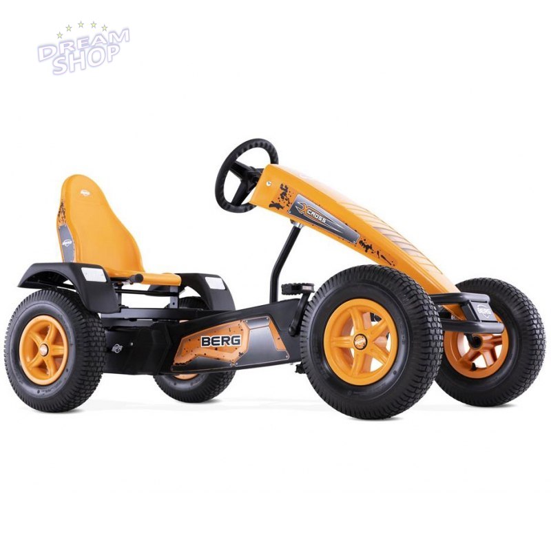 BERG Gokart na pedały X-Cross BFR Pompowane koła od 5 lat do 100 kg BERG Gokart na pedały X-Cross BFR Pompowane koła od 5 lat do 100 kg
