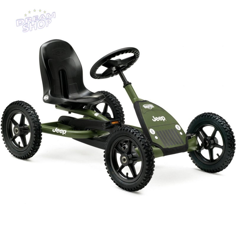 BERG Gokart na pedały Jeep® Junior 3-8 lat do 50 kg BERG Gokart na pedały Jeep® Junior 3-8 lat do 50 kg