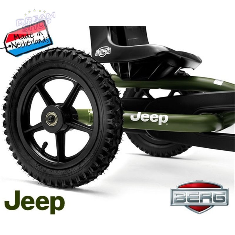 BERG Gokart na pedały Jeep® Junior 3-8 lat do 50 kg BERG Gokart na pedały Jeep® Junior 3-8 lat do 50 kg