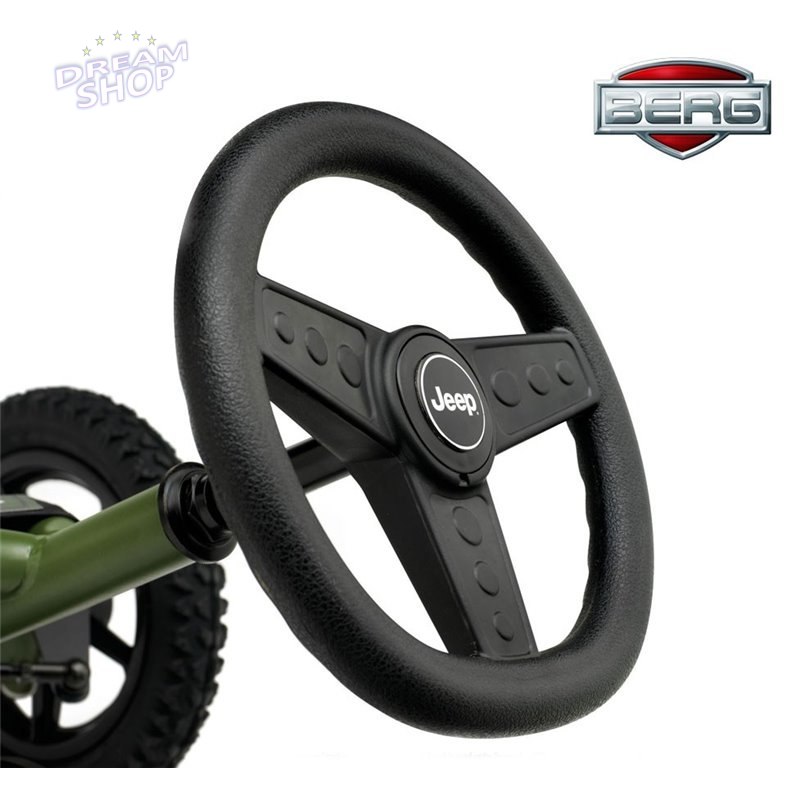 BERG Gokart na pedały Jeep® Junior 3-8 lat do 50 kg BERG Gokart na pedały Jeep® Junior 3-8 lat do 50 kg