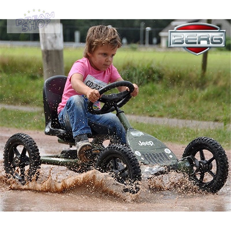 BERG Gokart na pedały Jeep® Junior 3-8 lat do 50 kg BERG Gokart na pedały Jeep® Junior 3-8 lat do 50 kg