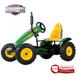 BERG Gokart na pedały John Deere BFR Pompowane koła od 5 lat do 100 kg