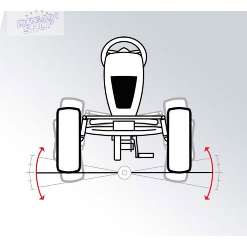 BERG Gokart na pedały X-Plore BFR Pompowane koła od 5 lat do 100 kg BERG Gokart na pedały X-Plore BFR Pompowane koła od 5 lat do 100 kg