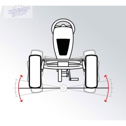 BERG Gokart na pedały X-Plore BFR Pompowane koła od 5 lat do 100 kg BERG Gokart na pedały X-Plore BFR Pompowane koła od 5 lat do 100 kg