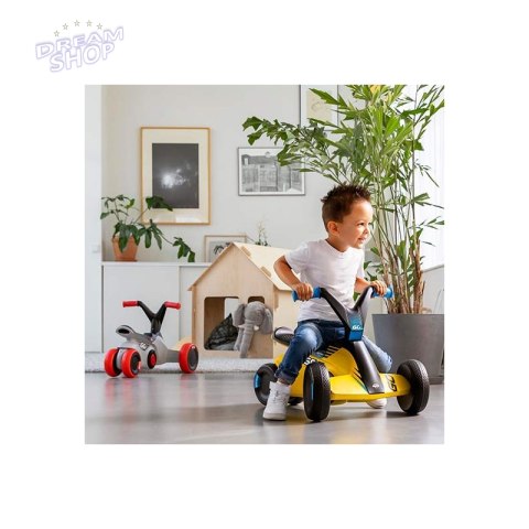 BERG Jeździk na pedały GO² Sparx Yellow Gokart 2w1 BERG Jeździk na pedały GO² Sparx Yellow Gokart 2w1