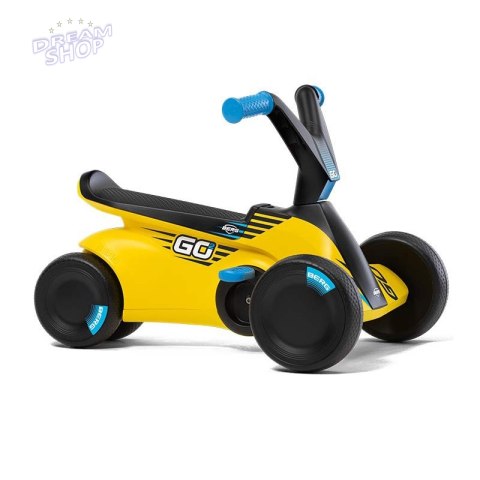 BERG Jeździk na pedały GO² Sparx Yellow Gokart 2w1 BERG Jeździk na pedały GO² Sparx Yellow Gokart 2w1
