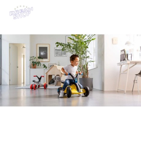 BERG Jeździk na pedały GO² Sparx Yellow Gokart 2w1 BERG Jeździk na pedały GO² Sparx Yellow Gokart 2w1