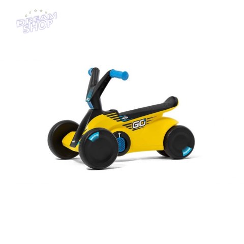 BERG Jeździk na pedały GO² Sparx Yellow Gokart 2w1 BERG Jeździk na pedały GO² Sparx Yellow Gokart 2w1