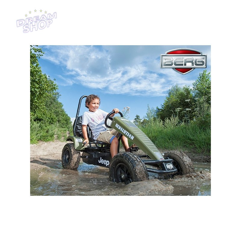 BERG Tereonowy Gokart Na Pedały Jeep Revolution do 100kg BERG Tereonowy Gokart Na Pedały Jeep Revolution do 100kg