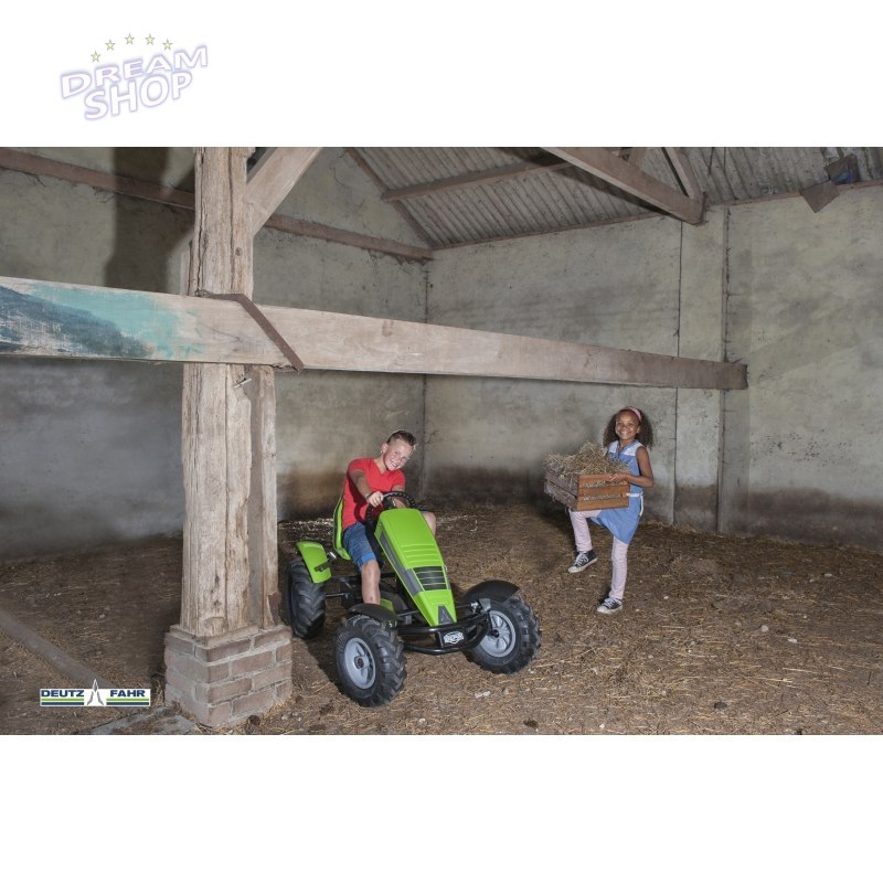 BERG Tereonowy Gokart na pedały DEUTZ FAHR BFR Pompowane koła od 5 lat BERG Tereonowy Gokart na pedały DEUTZ FAHR BFR Pompowane koła od 5 lat