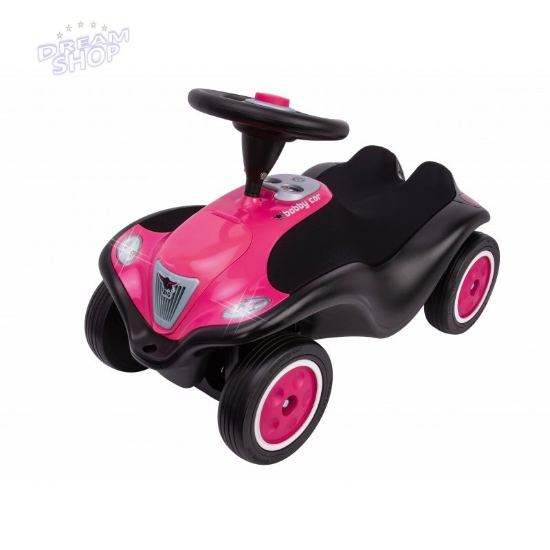 BIG Bobby Car Next Różowy Jeździk Światła LED Klakson BIG Bobby Car Next Różowy Jeździk Światła LED Klakson