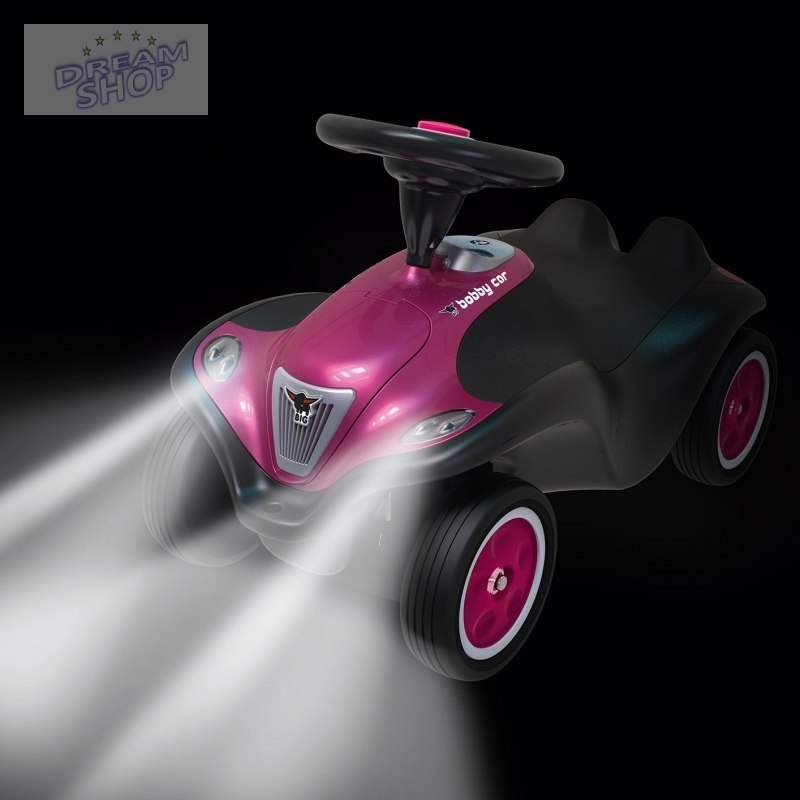 BIG Bobby Car Next Różowy Jeździk Światła LED Klakson BIG Bobby Car Next Różowy Jeździk Światła LED Klakson