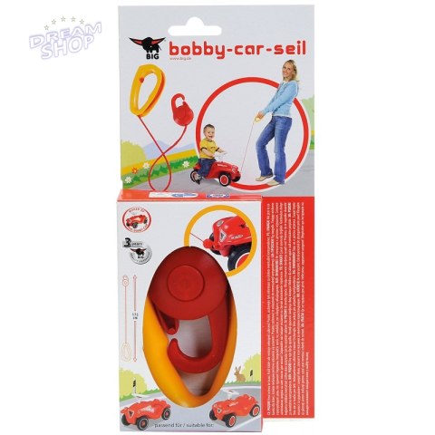 BIG Regulowana Linka Holownicza Do Jeździka Bobby Car BIG Regulowana Linka Holownicza Do Jeździka Bobby Car