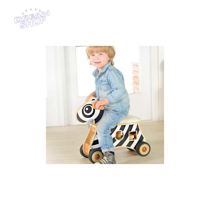 MASTERKIDZ Jeździk Sorter Kształtów Zebra MASTERKIDZ Jeździk Sorter Kształtów Zebra