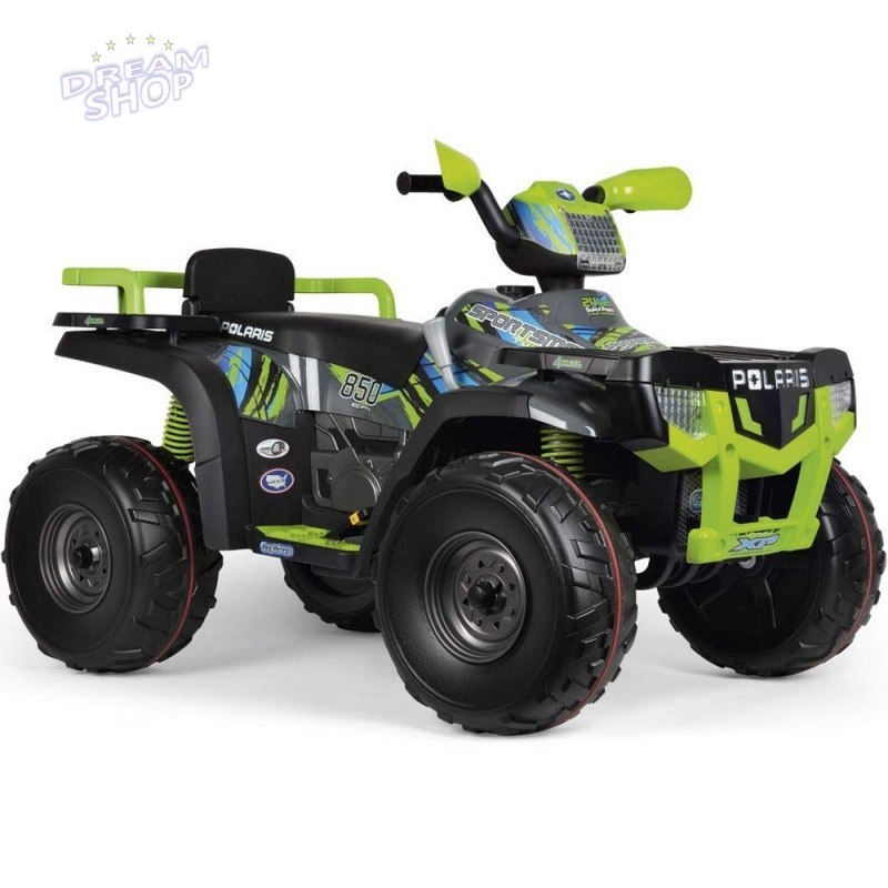 Peg Perego Polaris Sportsman Dwuosobowy Quad na akumulator 24V dla dzieci Peg Perego Polaris Sportsman Dwuosobowy Quad na akumulator 24V dla dzieci