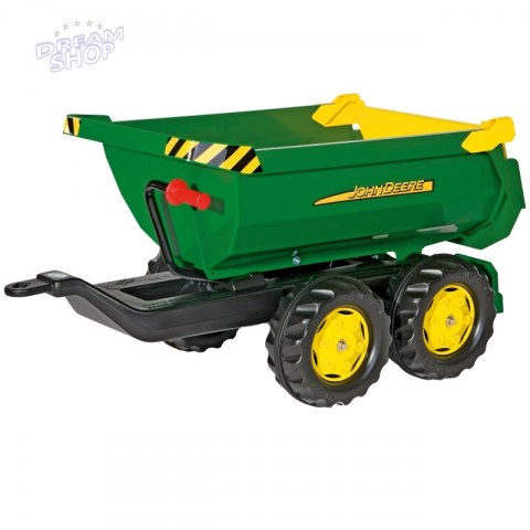 Rolly Toys rollyTrailer Przyczepa wywrotka Halfpipe John Deere Rolly Toys rollyTrailer Przyczepa wywrotka Halfpipe John Deere