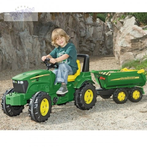 Rolly Toys rollyTrailer Przyczepa wywrotka Halfpipe John Deere Rolly Toys rollyTrailer Przyczepa wywrotka Halfpipe John Deere