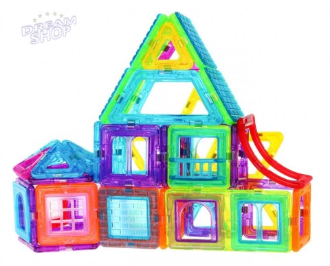 Klocki Magnetyczne MEGA Zestaw 184 elementów