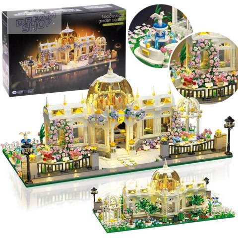 Klocki Neoklasyczny OGRÓD BOTANICZNY z efektami świetlnymi 2397ele ZA5761