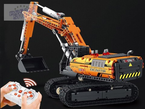 Klocki konstrukcyjne Zdalnie sterowana KOPARKA 1106-ele ZA5797