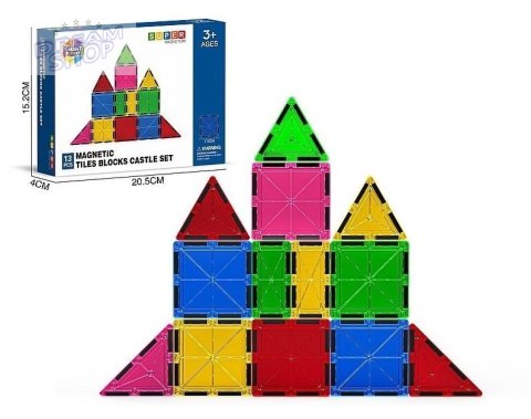 Klocki magnetyczne 13el Klocki magnetyczne 13el