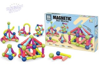 Klocki magnetyczne 3D 84el