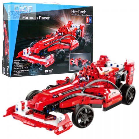Klocki techniczne CaDA 417 el. Zdalnie sterowany Bolid wyścigowy dla dzieci 6+