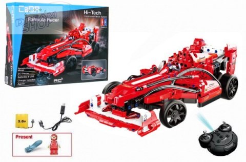 Klocki techniczne CaDA 417 el. Zdalnie sterowany Bolid wyścigowy dla dzieci 6+