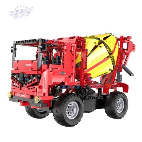 Klocki techniczne CaDA 814 el. Zdalnie sterowana Betoniarka + Podnośnik 2w1 dla dzieci 6+ Klocki techniczne CaDA 814 el. Zdalnie sterowana Betoniarka + Podnośnik 2w1 dla dzieci 6+