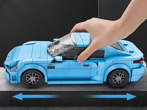 Klocki techniczne Licencjonowane auto Maserati Gran Turismo 384-ele ZA5793