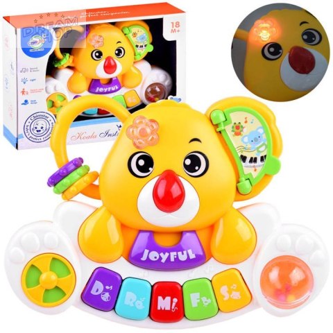 Kolorowe PIANINKO organki odgłosy zwierząt ZA3865