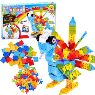 Kolorowe kreatywne Klocki 3D PAW 227ele ZA2519