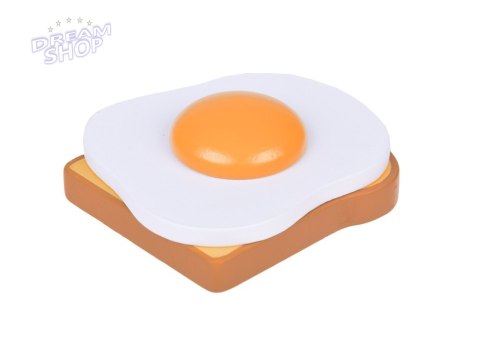 Koszyk z Pieczywem Chleb drewniane jedzenie spożywcze 11ele ZA5383