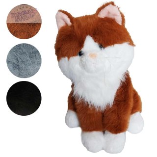 Kot pluszowy siedzący 35cm mix