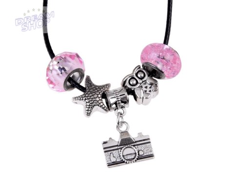 Kreatywny zestaw do robienia bransoletek CHARMS koraliki ZA5206