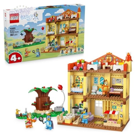 LEGO(R) BLUEY 11203 Dom rodzinny Blue