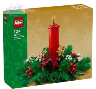 LEGO(R) ICONIC 40743 Świąteczna dekoracja stołu
