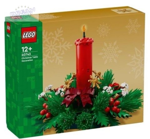 LEGO(R) ICONIC 40743 Świąteczna dekoracja stołu